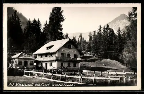AK Kartitsch, Gasthaus-PensionWaldruhe