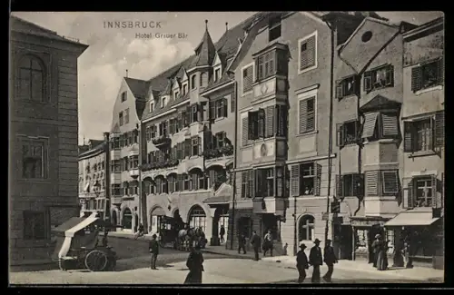 AK Innsbruck, Hotel Grauer Bär