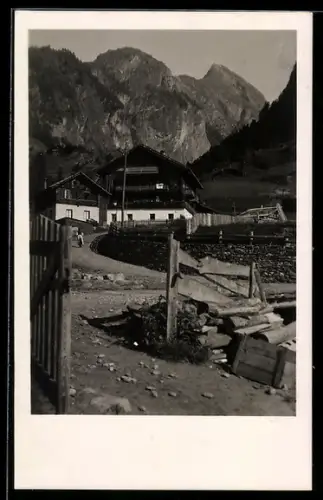 AK Hinterbichl /Osttirol, Dependance Islitzer vom Hotel Wiener Sängerknaben