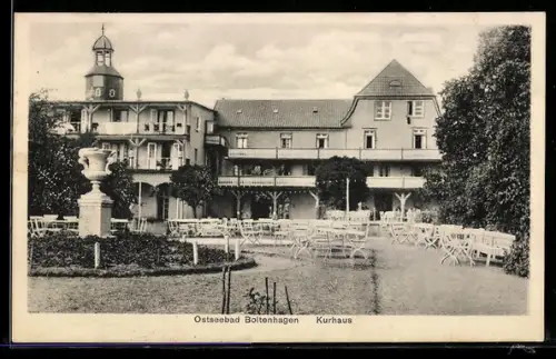 AK Boltenhagen, Kurhaus mit Anlage