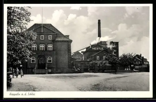 AK Kappeln a. d. Schlei, Nestle-Fabrik