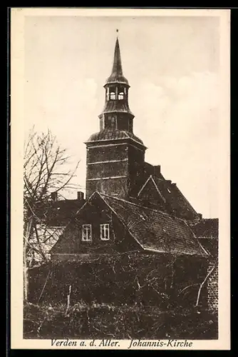 AK Verden a. d. Aller, Johannis-Kirche