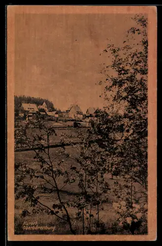 AK Oberbärenburg, Ortspartie
