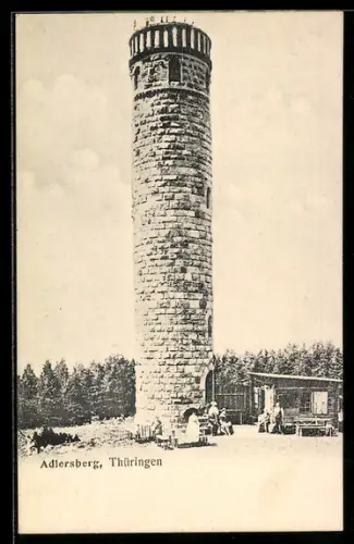 AK Vesser, Aussichtsturm auf dem Adlersberg
