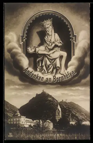 AK Bornhofen, Kirche mit Gnadenbild