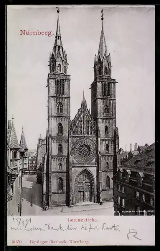 AK Nürnberg, Lorenzkirche