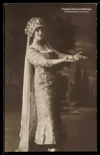 AK Tänzerin Nastja Kamarofskaja, Danseuse d`art russienne