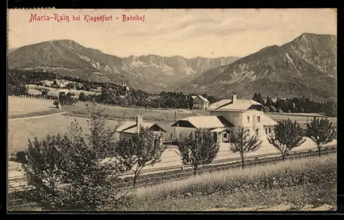 AK Maria-Rain, Bahnhof