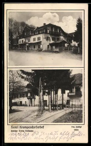 AK Krumpendorf, Hotel von Georg Kollmann
