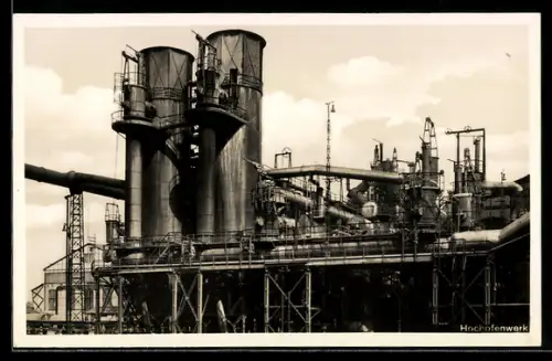 AK Gelsenkirchen, Vereinigte Stahlwerke, Hochofenwerk