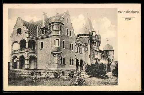AK Alvensleben, Ansicht der Veltheimsburg