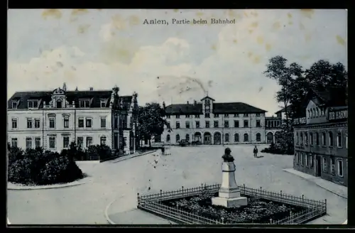 AK Aalen, Partie beim Bahnhof