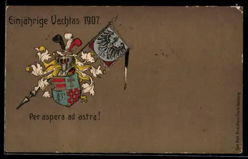 AK Vechta, Absolvia Einjährige Vechtas 1907, Studentenwappen