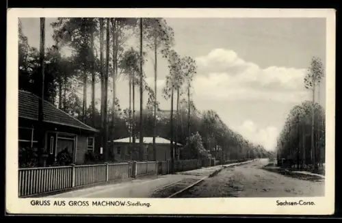 AK Gross Machnow, Siedlung, Sachsen-Corso