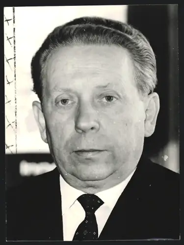 Fotografie Polnischer Komponist Mieczyslaw Weinberg im Porträt