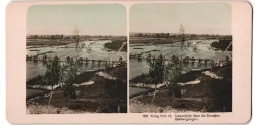 Stereo-Fotografie M. Rohmer, Leipzig-Gohlis, Krieg 1914-1915, Überblick über die Dunajec-Befestigungen