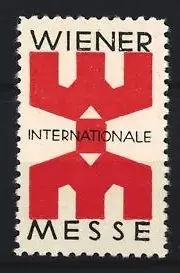 Reklamemarke Wien, Internationale Messe, Rotes Symbol