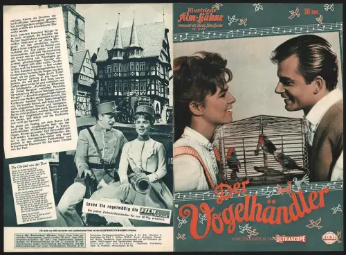 Filmprogramm IFB Nr. 6184, Der Vogelhändler, Conny Froboess, Peter Weck, Albert Rueprecht, Regie: Géza von Cziffra