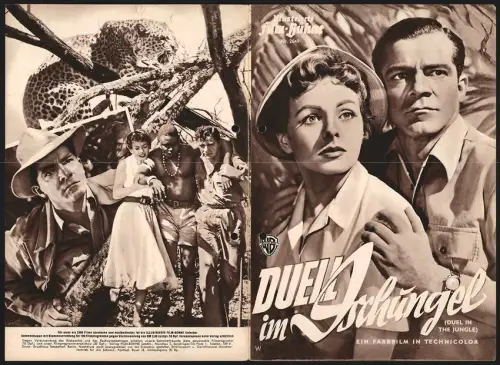 Filmprogramm IFB Nr. 2649, Duell im Dschungel, Dana Andrews, Jeanne Crain, Regie: George Marshall