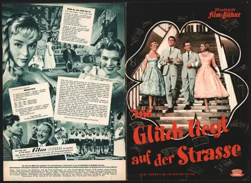 Filmprogramm IFB Nr. 3805, Das Glück liegt auf der Strasse, Walter Giller, Georg Thomalla, Regie: Franz Antel