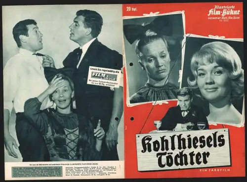 Filmprogramm IFB Nr. 6352, Kohlhiesels Töchter, Liselotte Pulver, Dietmar Schönherr, Regie: Axel von Ambesser