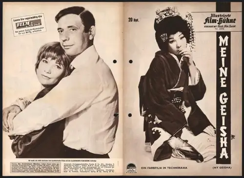 Filmprogramm IFB Nr. 6052, Meine Geisha, Shirley MacLaine, Yves Montand, Regie: Jack Cardiff