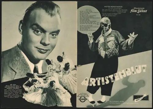 Filmprogramm IFB Nr. 286, Artistenblut, Hans Richter, Dorit Kreysler, Regie: Wolfgang Wehrum