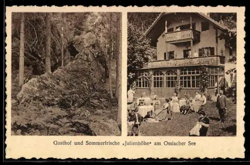 AK Treffen am Ossiacher See, Gasthof Julienhöhe