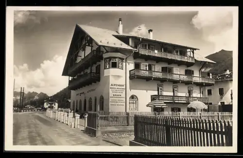 AK Seefeld /Tirol, Hotel und Pension Alpenhof