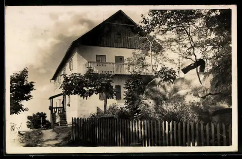 AK St. Johann am Wimberg, Hansberg, Gasthaus Hansberg, Bes. Ludwig Seyrl