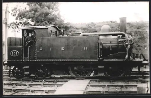Fotografie britische Eisenbahn, GER Great Eastern Railway Dampflok Lokomotive No. 101
