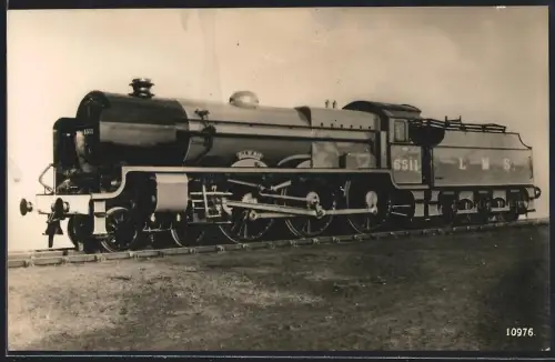 Fotografie britische Eisenbahn LMS, Tender-Lokomotive Dampflok No. 6511