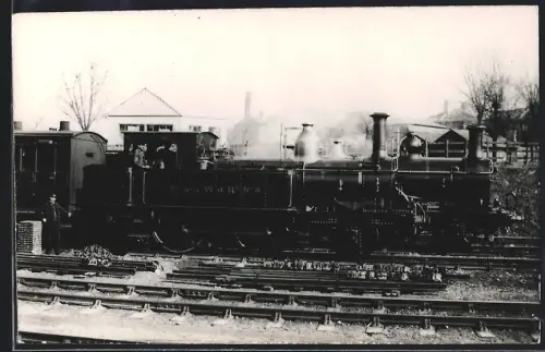 Fotografie britische Eisenbahn M & SWJR, Lokomotive, Dampflok No. 8