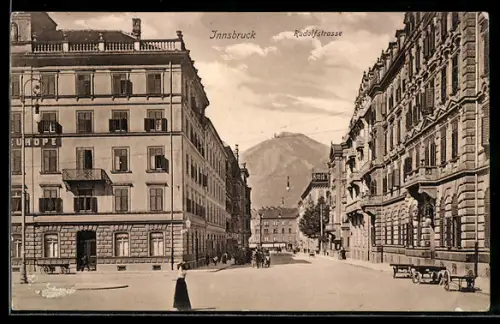 AK Innsbruck, In der Rudolfstrasse