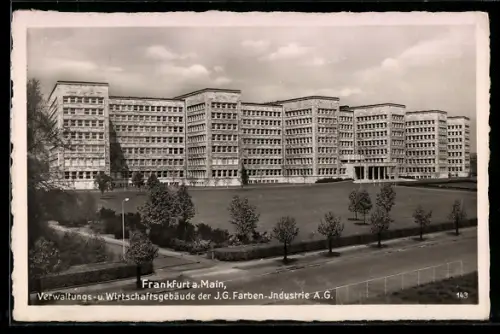 AK Frankfurt-Westend, Verwaltungs- und Wirtschaftsgebäude der J.G. Farben-Industrie A.G