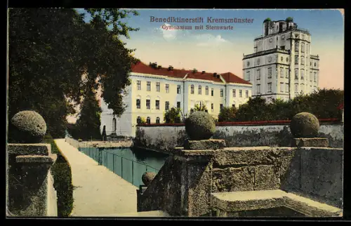 AK Kremsmünster, Benediktinerstift, Gymnasium und Sternwarte