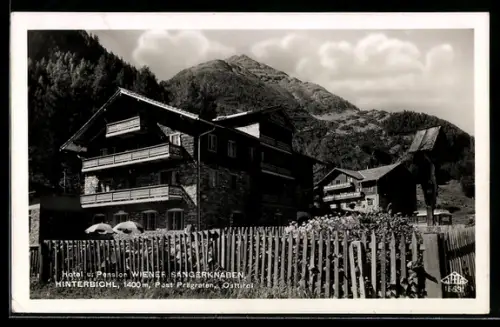 AK Hinterbichl /Osttirol, Hotel und Pension Wiener Sängerknaben