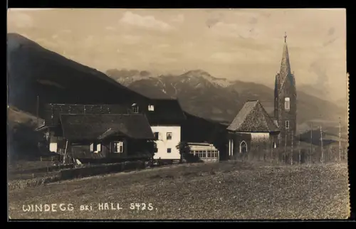 AK Windegg, Blick auf den Ort