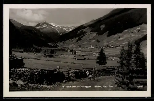 AK St. Jakob in Defereggen, Ortspartie