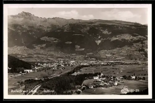 AK Amlach /Osttirol, Teilansicht mit Lienz