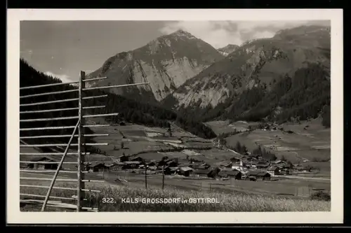 AK Kals in Osttirol, Kals, Teilansicht
