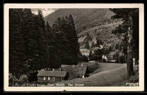 AK Friedrichroda /Thür. Wald, Der Grund