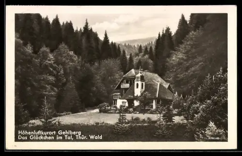 AK Gehlberg /Thür. Wald, Das Glöckchen im Tal