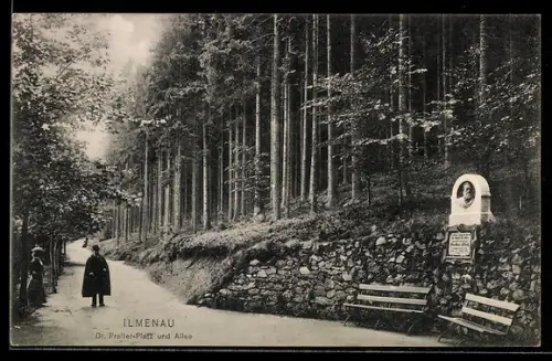 AK Ilmenau, Dr. Preller-Platz u. Allee