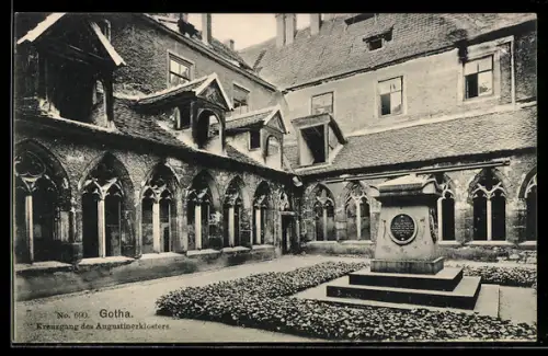 AK Gotha, Kreuzgang des Augustinerklosters