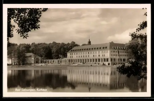 AK Bad Salzungen, Kurhaus am Wasser