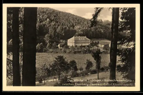 AK Eisenberg /Mühltal, Amtsschreibermühle am Wald