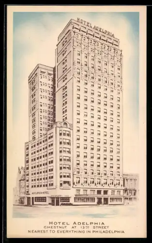 AK Philadelphia, PA, Hotel Adelphia, Chestnut at 13th Street