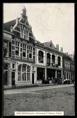 AK Meppel, Hotel, Café-Restaurant, Schouwburg