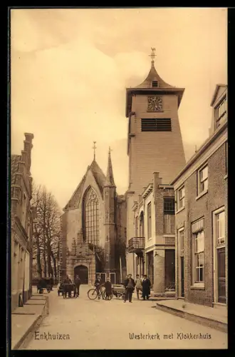 AK Enkhuizen, Westerkerk met Klokkenhuis